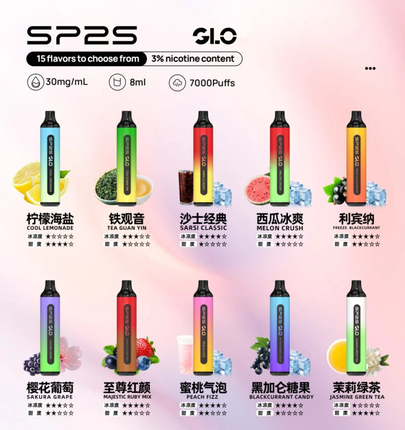 🔥台灣現貨🔥SP2S 7000口一次性拋棄式電子煙