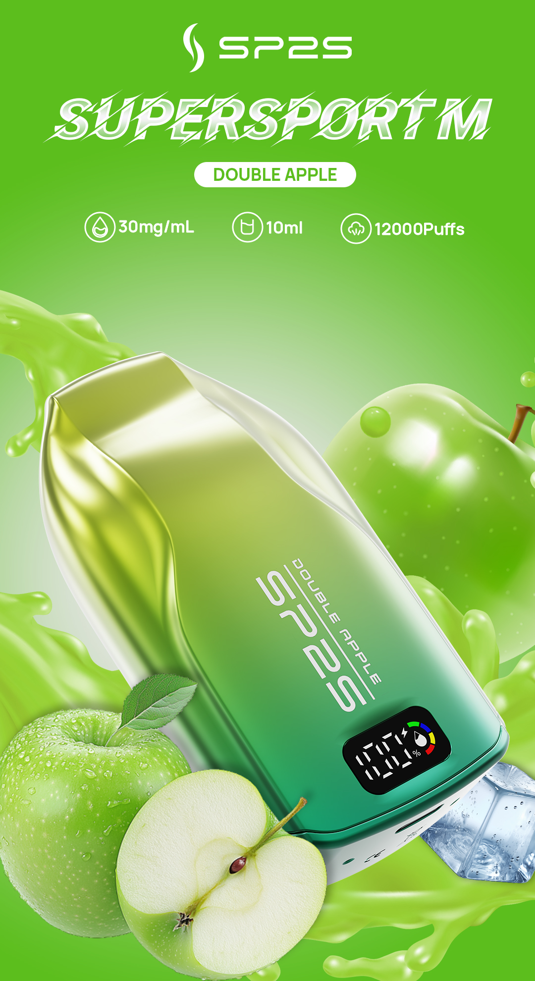 sp2s 思博瑞新品上市 拋棄式煙彈 Superspot M Sp2s一次性12000口:圖片 7