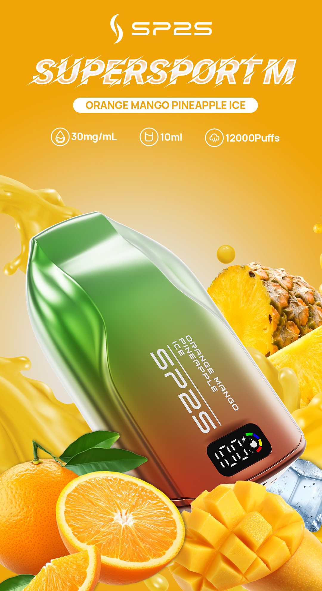 sp2s 思博瑞新品上市 拋棄式煙彈 Superspot M Sp2s一次性12000口:圖片 6