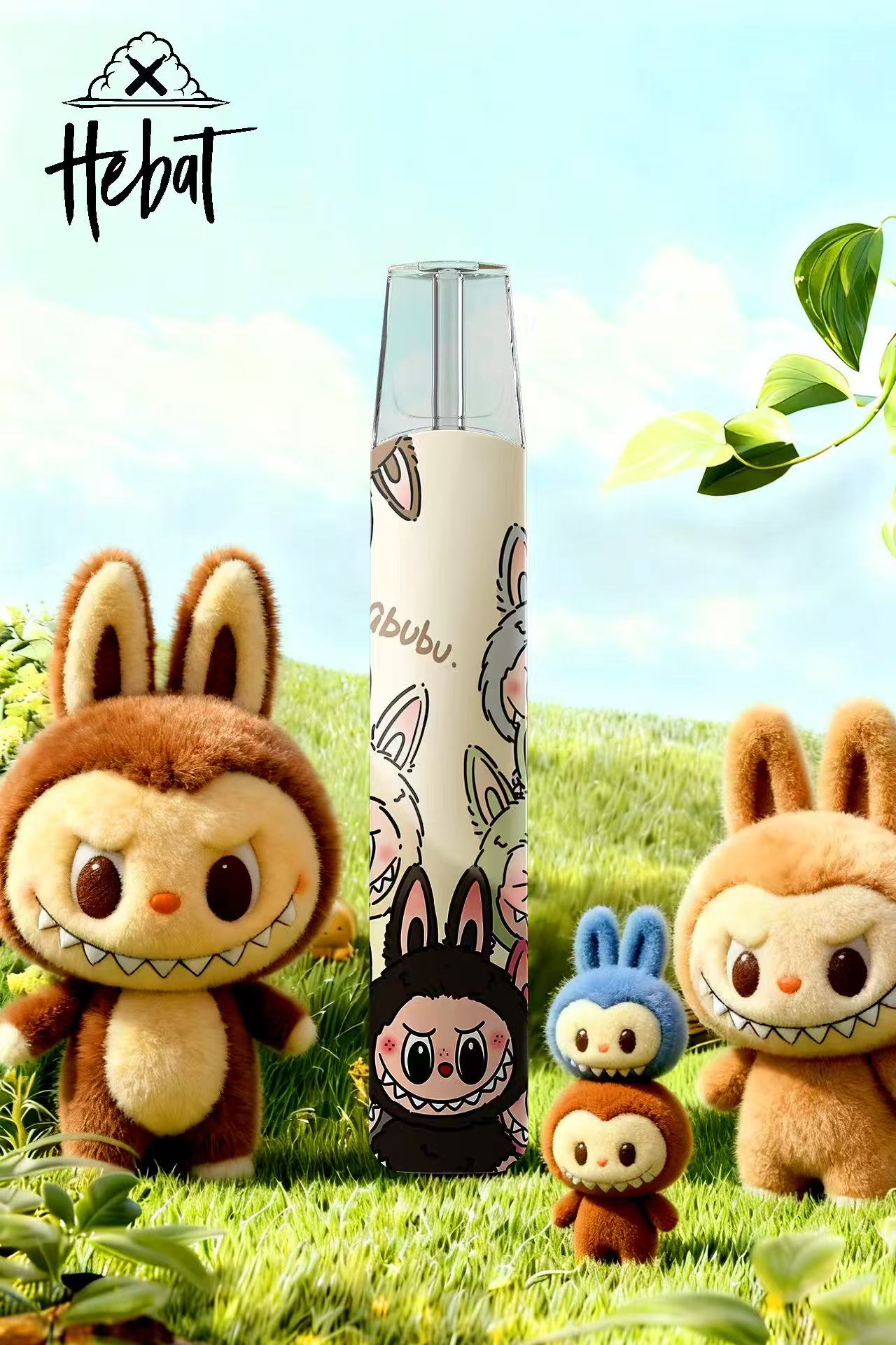 台灣現貨 HEAT喜貝 限定聯名款Labubu煙桿 電子煙主機-多種卡通圖案:圖片 3
